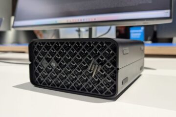HP Z2 Mini G1a mini workstation con Strix Halo y puertos Thunderbolt 4