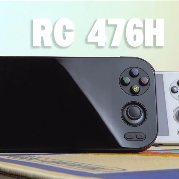 Anbernic RG476H: el nuevo handheld premium con pantalla sin biseles para enfrentar al Ayaneo Pocket AIR Mini