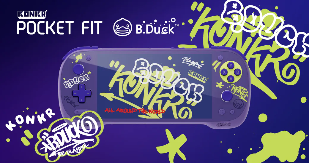 Konkr Pocket Fit Elite edición B.Duck: versión exclusiva con 24 GB RAM y 1 TB de almacenamiento