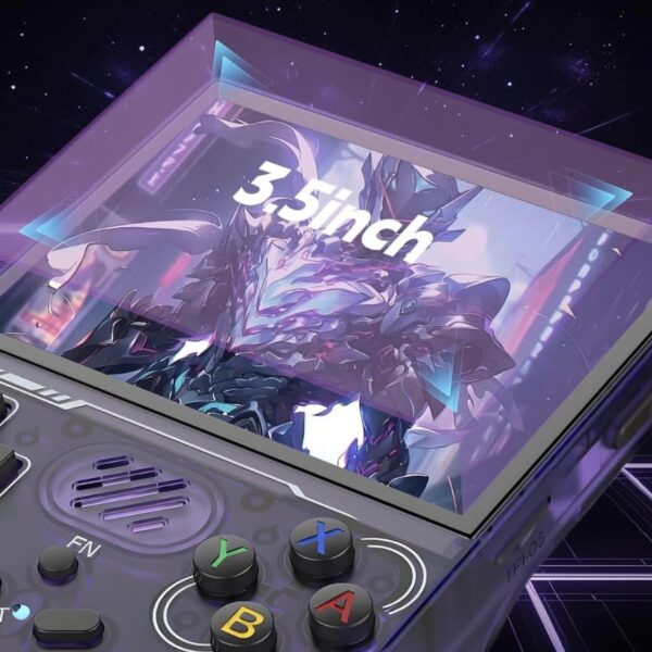 R36XX: nueva consola retro económica con múltiples colores translúcidos