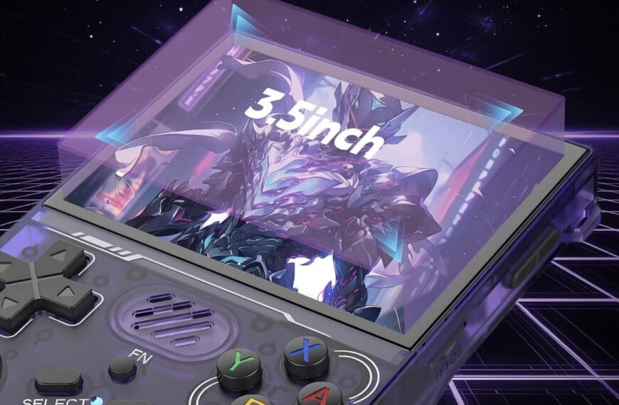 R36XX: nueva consola retro económica con múltiples colores translúcidos