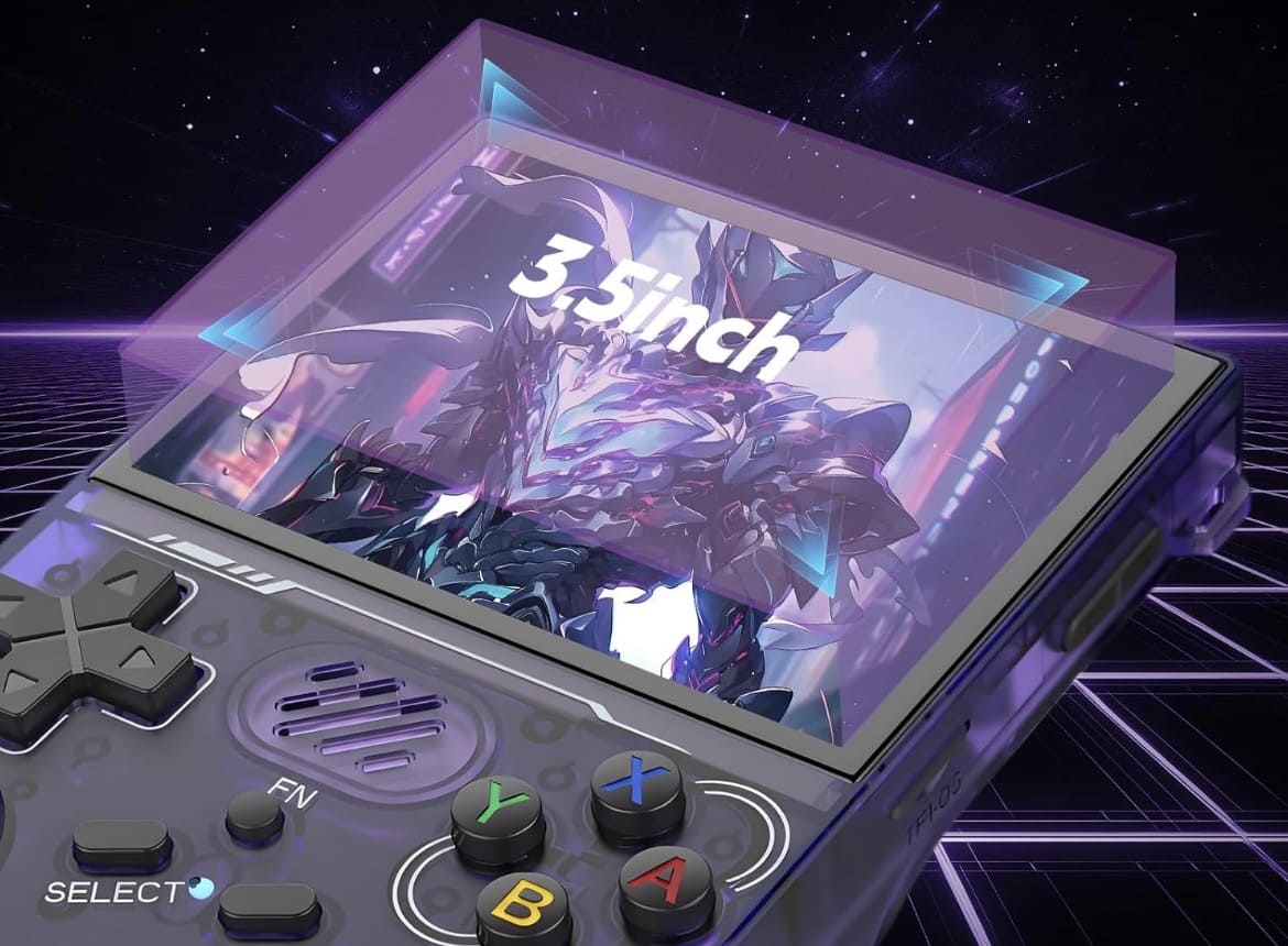 R36XX: nueva consola retro económica con múltiples colores translúcidos