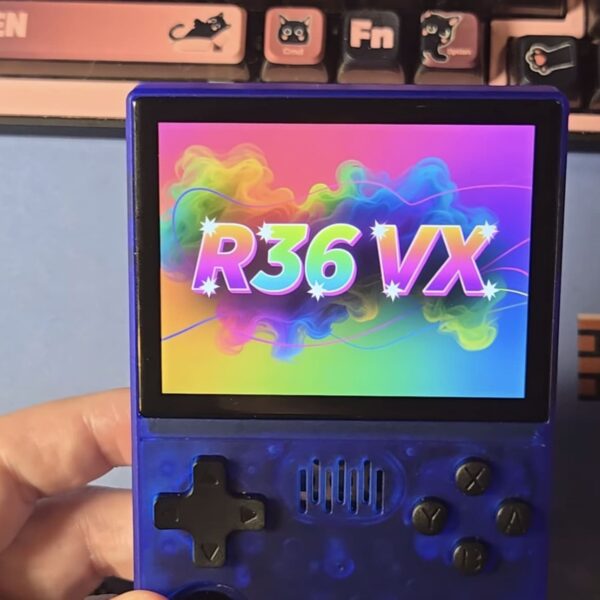 R36VX llega como handheld retro con capacidad para emular hasta PSP