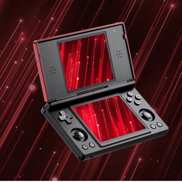 Anbernic RG DS, se confirma consola con diseño plegable y precio bajo los $100